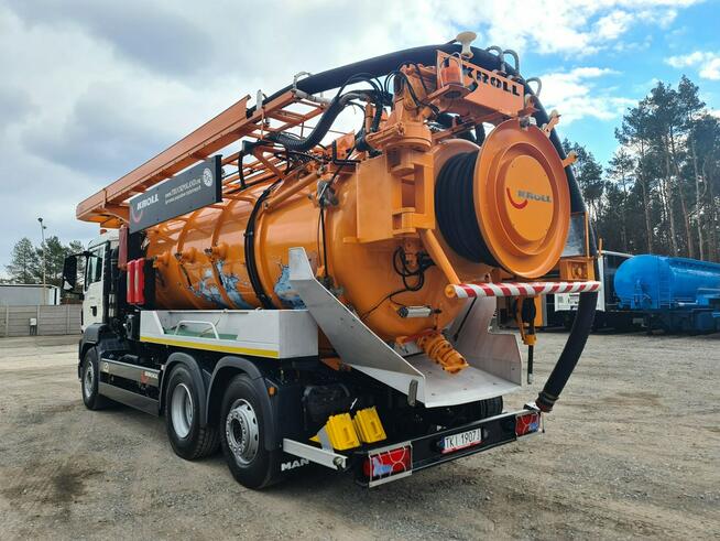 MAN WUKO KROLL KOMBI DO CZYSZCZENIA KANAŁÓW asenizacyjny separator beczka odpady czyszczenie