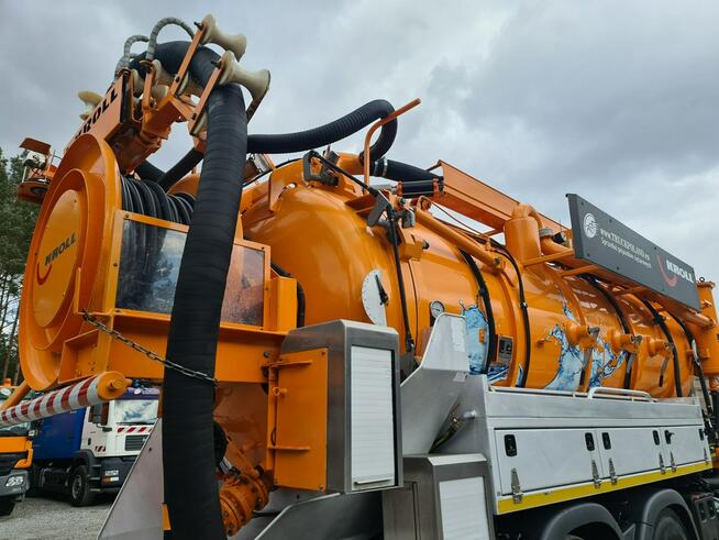 MAN WUKO KROLL KOMBI DO CZYSZCZENIA KANAŁÓW asenizacyjny separator beczka odpady czyszczenie