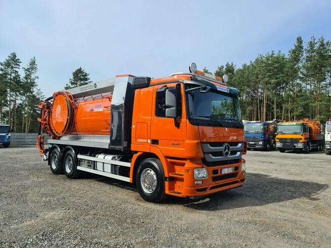 Mercedes 6x4 WUKO KAISER EUR-MARK DO CZYSZCZENIA KANAŁÓW 16000 litrów WUKO asenizacyjny separator be