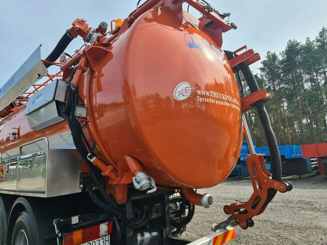 Mercedes 6x4 WUKO KAISER EUR-MARK DO CZYSZCZENIA KANAŁÓW 16000 litrów WUKO asenizacyjny separator be