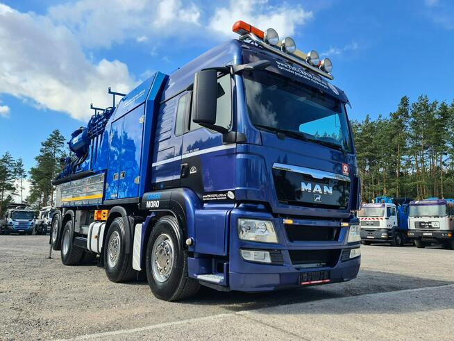 MAN MAN TGS 35.400 KAISER MORO Ładowarka próżniowa ssąco-nadmuchowa koparka ssąca substancje sypkie