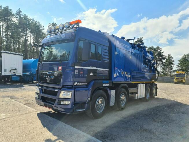 MAN MAN TGS 35.400 KAISER MORO Ładowarka próżniowa ssąco-nadmuchowa koparka ssąca substancje sypkie