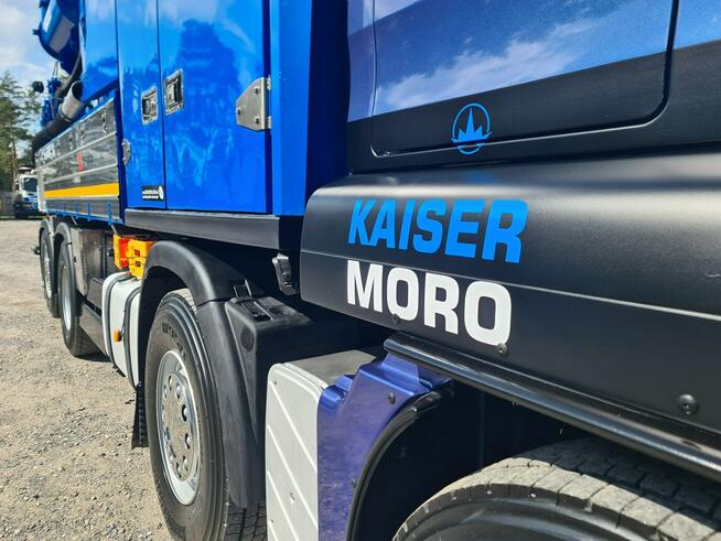 MAN MAN TGS 35.400 KAISER MORO Ładowarka próżniowa ssąco-nadmuchowa koparka ssąca substancje sypkie