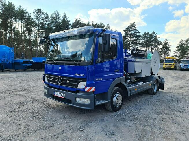 Mercedes LARSEN CITYFLEX 204 COMBI WUKO DO CZYSZCZENIA KANAŁÓW asenizacyjny separator beczka odpady