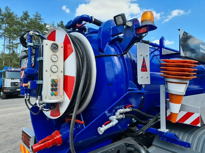 Mercedes LARSEN CITYFLEX 204 COMBI WUKO DO CZYSZCZENIA KANAŁÓW asenizacyjny separator beczka odpady