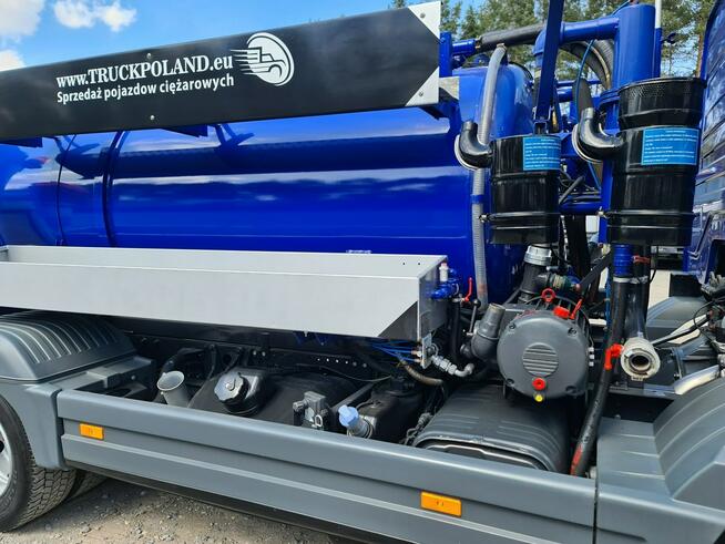 Mercedes LARSEN CITYFLEX 204 COMBI WUKO DO CZYSZCZENIA KANAŁÓW asenizacyjny separator beczka odpady