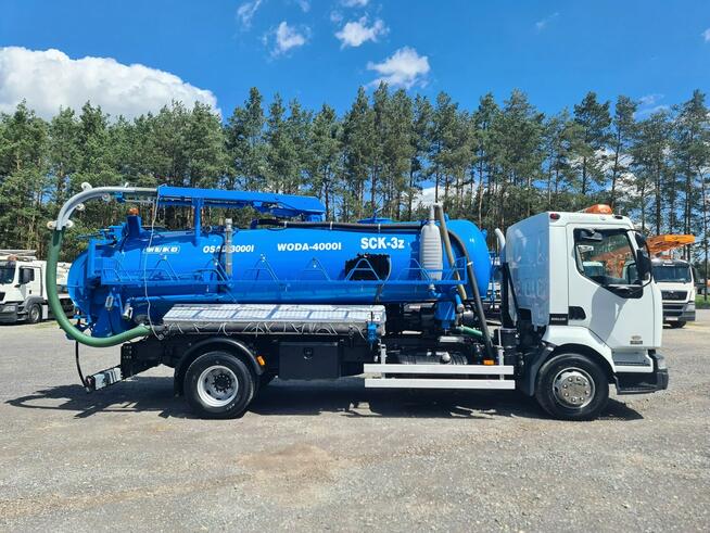 Renault Midlum WUKO SCK-3z do zbierania odpadów płynnych separatorów WUKO asenizacyjny separator be