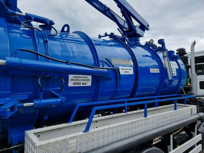 Iveco WUKO CW-5A do zbierania odpadów płynnych separatorów WUKO asenizacyjny separator beczka odpady