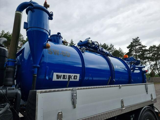 DAF LF 55.220 WUKO SW-6D do zbierania odpadów płynnych separatorów WUKO asenizacyjny separator becz