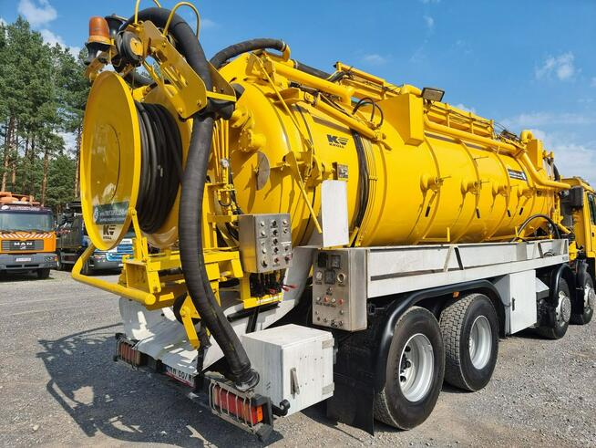 Volvo FL10 8X4 WUKO KROLL KOMBI DO CZYSZCZENIA KANAŁÓW WUKO asenizacyjny separator beczka odpady czy