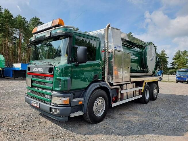Scania WUKO KAISER EUR-MARK ADR DO CZYSZCZENIA KANAŁÓW WUKO asenizacyjny separator beczka odpady czy