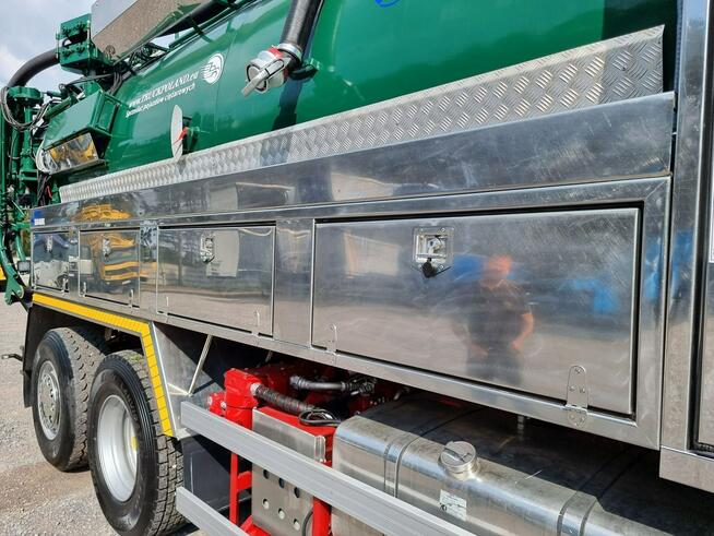 Scania WUKO KAISER EUR-MARK ADR DO CZYSZCZENIA KANAŁÓW WUKO asenizacyjny separator beczka odpady czy