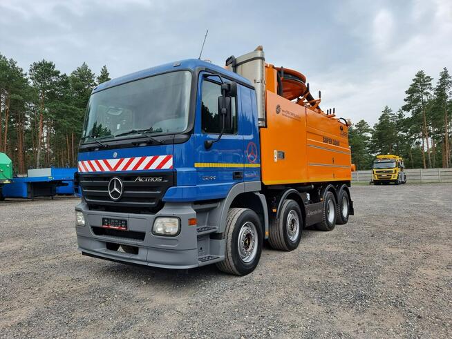 Mercedes 3244 Wiedemann Super 3000 z recyklingiem WUKO 8x4 WUKO asenizacyjny separator beczka odpady