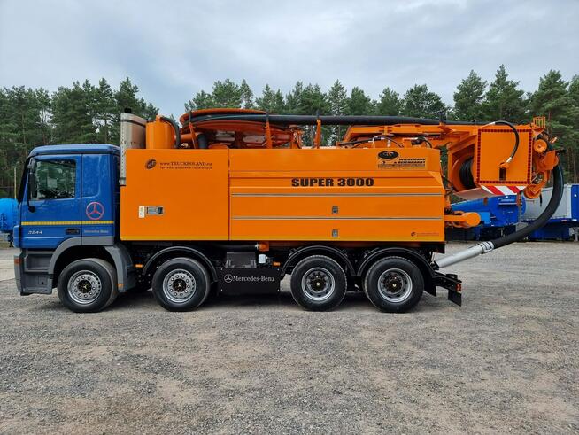 Mercedes 3244 Wiedemann Super 3000 z recyklingiem WUKO 8x4 WUKO asenizacyjny separator beczka odpady