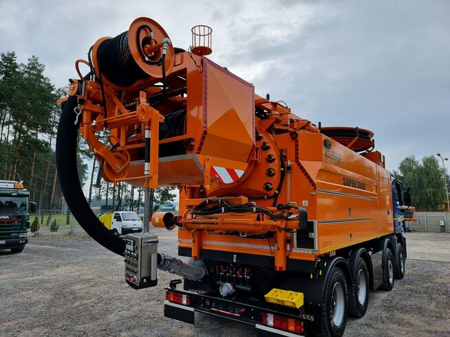 Mercedes 3244 Wiedemann Super 3000 z recyklingiem WUKO 8x4 WUKO asenizacyjny separator beczka odpady