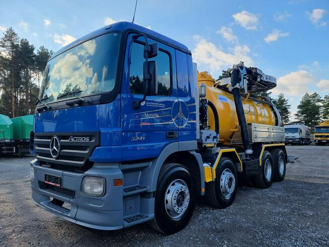 Mercedes ACTROS 8x4 WUKO recykling do zbierania odpadów płynnych WUKO asenizacyjny separator beczka