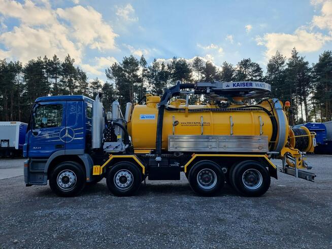 Mercedes ACTROS 8x4 WUKO recykling do zbierania odpadów płynnych WUKO asenizacyjny separator beczka