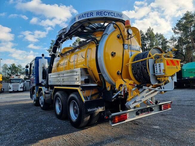 Mercedes ACTROS 8x4 WUKO recykling do zbierania odpadów płynnych WUKO asenizacyjny separator beczka