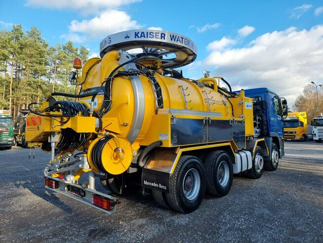 Mercedes ACTROS 8x4 WUKO recykling do zbierania odpadów płynnych WUKO asenizacyjny separator beczka