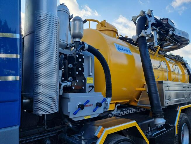 Mercedes ACTROS 8x4 WUKO recykling do zbierania odpadów płynnych WUKO asenizacyjny separator beczka