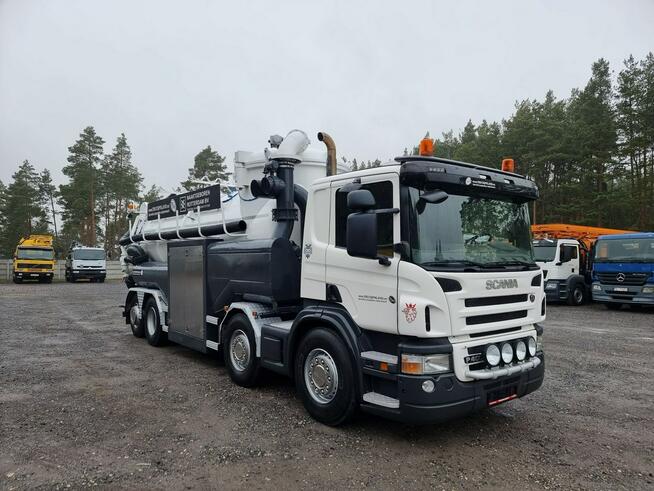 Scania Ładowarka próżniowa ssąco-nadmuchowa Naaktgeboren Vacum Koparka ssąca Vacu-press 8000 wuko Sa