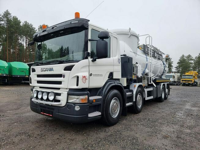 Scania Ładowarka próżniowa ssąco-nadmuchowa Naaktgeboren Vacum Koparka ssąca Vacu-press 8000 wuko Sa