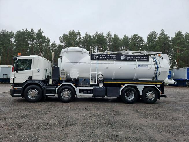 Scania Ładowarka próżniowa ssąco-nadmuchowa Naaktgeboren Vacum Koparka ssąca Vacu-press 8000 wuko Sa