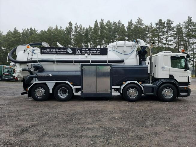 Scania Ładowarka próżniowa ssąco-nadmuchowa Naaktgeboren Vacum Koparka ssąca Vacu-press 8000 wuko Sa