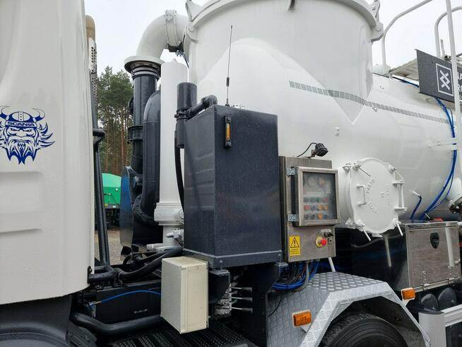 Scania Ładowarka próżniowa ssąco-nadmuchowa Naaktgeboren Vacum Koparka ssąca Vacu-press 8000 wuko Sa