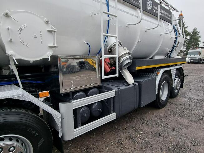 Scania Ładowarka próżniowa ssąco-nadmuchowa Naaktgeboren Vacum Koparka ssąca Vacu-press 8000 wuko Sa