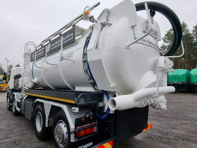 Scania Ładowarka próżniowa ssąco-nadmuchowa Naaktgeboren Vacum Koparka ssąca Vacu-press 8000 wuko Sa