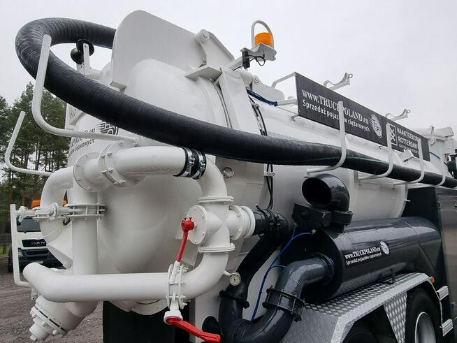 Scania Ładowarka próżniowa ssąco-nadmuchowa Naaktgeboren Vacum Koparka ssąca Vacu-press 8000 wuko Sa