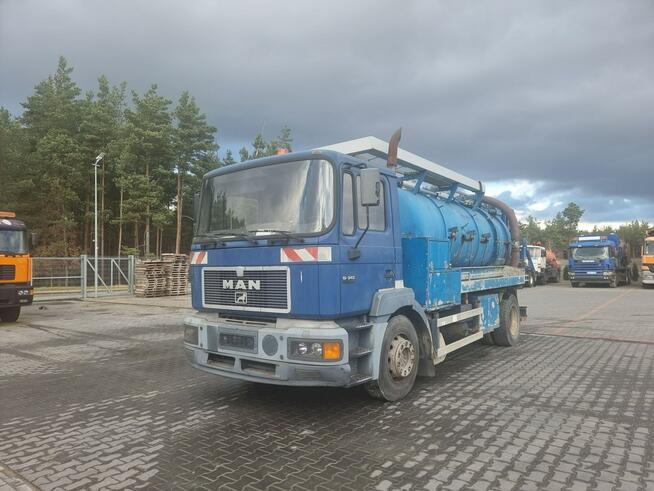 MAN WUKO ELEPHANT DO CZYSZCZENIA KANAŁÓW WUKO asenizacyjny separator beczka odpady czyszczenie kanal