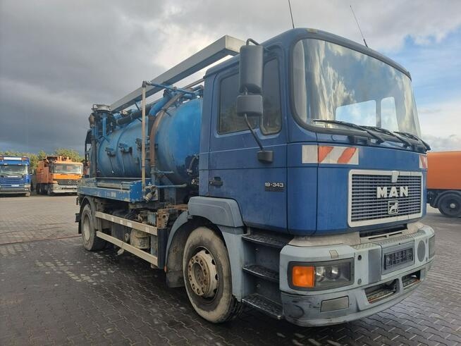 MAN WUKO ELEPHANT DO CZYSZCZENIA KANAŁÓW WUKO asenizacyjny separator beczka odpady czyszczenie kanal