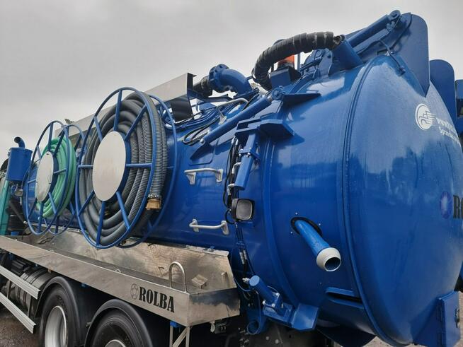 Volvo WUKO ROLBA DO CZYSZCZENIA KANAŁÓW KOMBI WUKO asenizacyjny separator beczka odpady czyszczenie