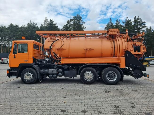 MAN WUKO HELMERS KROLL KOMBI DO CZYSZCZENIA KANAŁÓW WUKO asenizacyjny separator beczka odpady czyszc