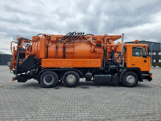 MAN WUKO HELMERS KROLL KOMBI DO CZYSZCZENIA KANAŁÓW WUKO asenizacyjny separator beczka odpady czyszc