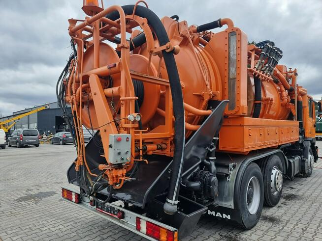 MAN WUKO HELMERS KROLL KOMBI DO CZYSZCZENIA KANAŁÓW WUKO asenizacyjny separator beczka odpady czyszc