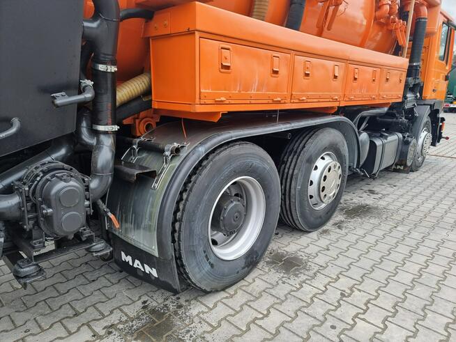 MAN WUKO HELMERS KROLL KOMBI DO CZYSZCZENIA KANAŁÓW WUKO asenizacyjny separator beczka odpady czyszc