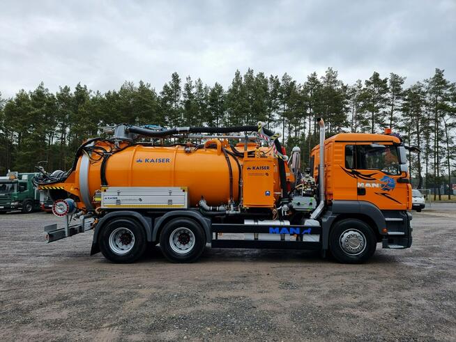 MAN KAISER WUKO RECYKLING DO CZYSZCZENIA KANAŁÓW KOMBI asenizacyjny separator beczka odpady czyszcze