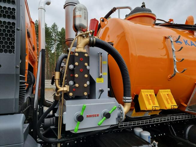 MAN KAISER WUKO RECYKLING DO CZYSZCZENIA KANAŁÓW KOMBI asenizacyjny separator beczka odpady czyszcze