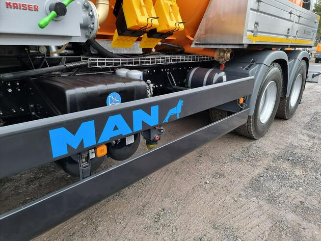 MAN KAISER WUKO RECYKLING DO CZYSZCZENIA KANAŁÓW KOMBI asenizacyjny separator beczka odpady czyszcze