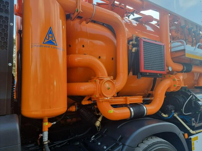 MAN WUKO LARSEN RECycler 414 RECYKLING do zbierania odpadów asenizacyjny separator beczka odpady cz