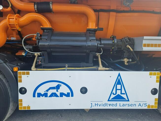 MAN WUKO LARSEN RECycler 414 RECYKLING do zbierania odpadów asenizacyjny separator beczka odpady cz