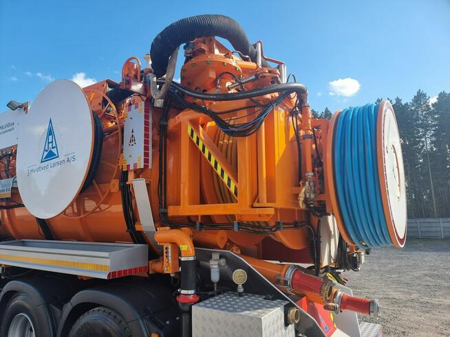 MAN WUKO LARSEN RECycler 414 RECYKLING do zbierania odpadów asenizacyjny separator beczka odpady cz