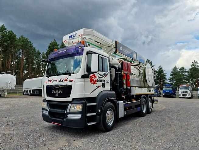 MAN WUKO KROLL ADR KOMBI DO CZYSZCZENIA KANAŁÓW WUKO asenizacyjny separator beczka odpady czyszczeni