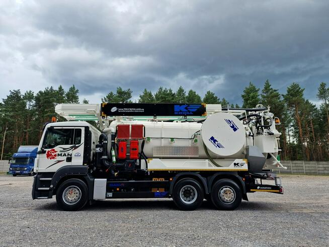 MAN WUKO KROLL ADR KOMBI DO CZYSZCZENIA KANAŁÓW WUKO asenizacyjny separator beczka odpady czyszczeni