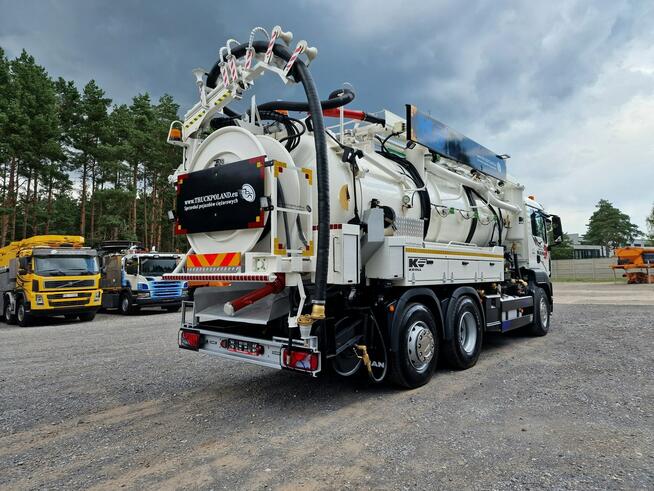 MAN WUKO KROLL ADR KOMBI DO CZYSZCZENIA KANAŁÓW WUKO asenizacyjny separator beczka odpady czyszczeni