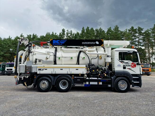 MAN WUKO KROLL ADR KOMBI DO CZYSZCZENIA KANAŁÓW WUKO asenizacyjny separator beczka odpady czyszczeni