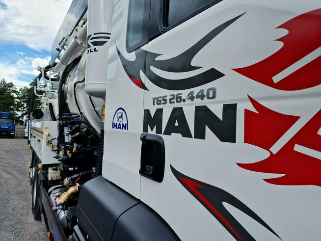 MAN WUKO KROLL ADR KOMBI DO CZYSZCZENIA KANAŁÓW WUKO asenizacyjny separator beczka odpady czyszczeni